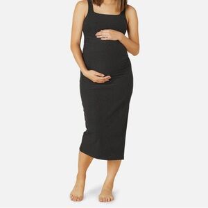 Beyond Yoga Heather Black Maternity dress
